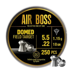 Postones Domed Field Target Air Boss Lata 250 und 18 grains