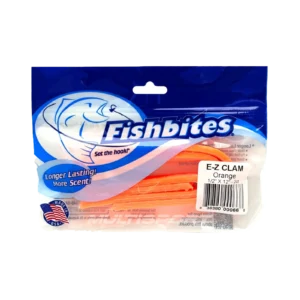 Fishbites Carnada Artificial Almeja Naranja