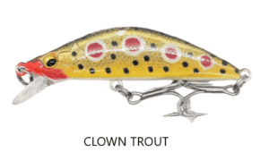 Lethal Minow 65 Suarez Lures Clown Trout