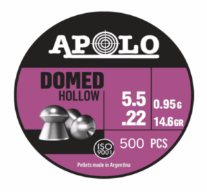 POSTONES DOMED HOLLOW. 5.5 mm lata 500 14.6 grains