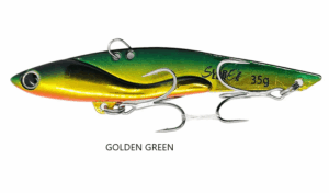 Pacific Vib Suarez Lures Golden Green 35