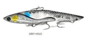 Pacific Vib Suarez Lures Grey Holo 35