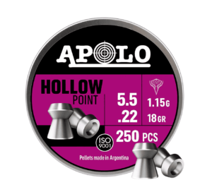 POSTONES HOLLOW POINT 5.5 mm lata 250 18 grains