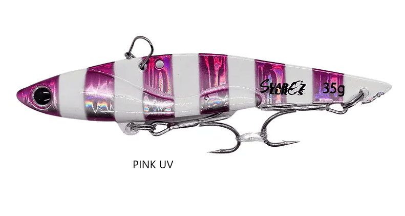 Pacific Vib Suarez Lures Pink UV 35