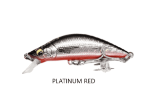 Lethal Minow 65 Suarez Lures Platinum Red