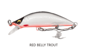 Lethal Minow 50 Suarez Lures Red Belly Trout