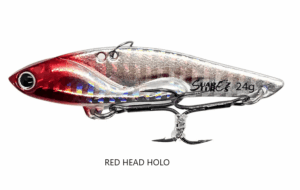 Pacific Vib Suarez Lures Red Head Holo 24