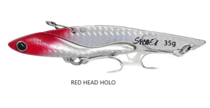 Pacific Vib Suarez Lures Red Head Holo 35