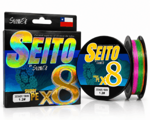 Multifilamento Suarez Lures SEITO x8 PE 0.8 /0.15 mm/ 7.9 kg