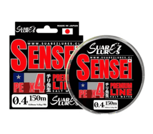 Multifilamento Suarez Lures Sensei x4 PE 0.4 / 0.10mm/ 4.1kg