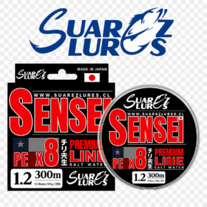 Multifilamento Suarez Lures Sensei x8 PE 1.2 / 0.18mm / 10kg