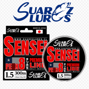 Multifilamento Suarez Lures Sensei x8 PE 1.5 / 0.20mm / 12.5kg