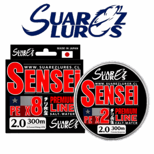 Multifilamento Suarez Lures Sensei x8 PE 2.0 / 0.23mm / 13kg