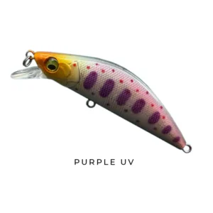 Señuelo Lethal Minnow 65 Suarez Lures Purple UV