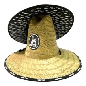 Sombrero BADFISH Summer Straw Black